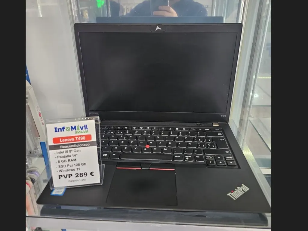 [S0111] LENOVO THINKPAD T490 i5/8gb/Ssd Nvme 128Gb Gb/14"