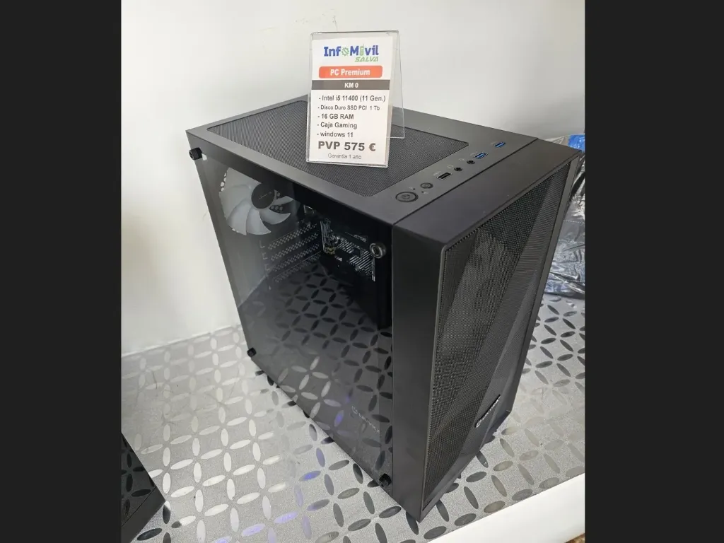 Torre ordenador Intel i5 / 16Gb / 1Tb SSD